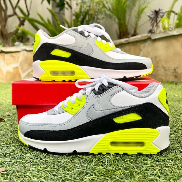 Nike Shoes - Nike Air max 90 white neon shoes